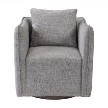  23492 - Corben Gray Swivel Chair